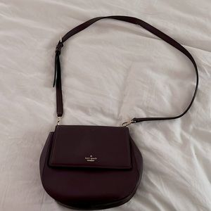 Kate Spade burgundy crossbody
